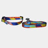 BMM Cat Collar and Leash Set - Rainbow