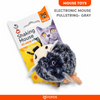 FOFOS Pull String and Sound Chip Mouse - Grey