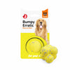 FOFOS Bumpy Erratic Bounce Ball - Yellow / Grey