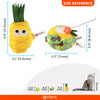 FOFOS Summer Cat Toy Juice with Pineapple