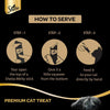Sheba Melty Premium Cat Stick Treat - Tuna & Tuna-Seafood
