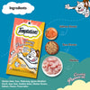 Temptations Creamy Purrrr-ee Salmon and Cheese Cat Treats - 48 gms